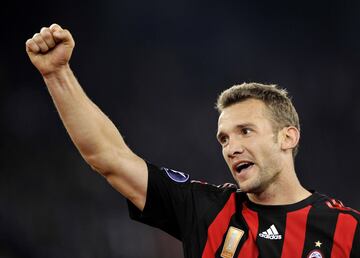 Andrei Shevchenko - AC Milan - 34 goles en 51 partidos