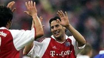 <b>REMONTADA.</B> El Bayern tuvo que remontar el tanto inicial del Hansa Rostock.