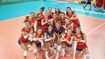 Selección española femenina.