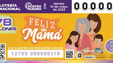 Resultados Sorteo Magno, Día de las Madres: números que cayeron hoy y premios del sorteo 379 | 10 de mayo