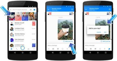 Tus Facebook Stories aparecerán también en Messenger