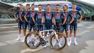 Nueva equipación del Bora para el Tour de Francia 2024.
