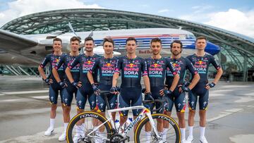 Nueva equipación del Bora para el Tour de Francia 2024.