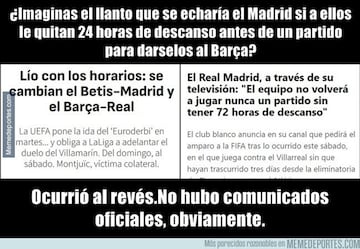 Los memes más divertidos de la jornada