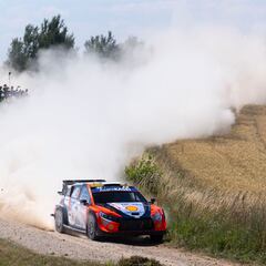 Ott Tanak se coloca como primer líder en Polonia