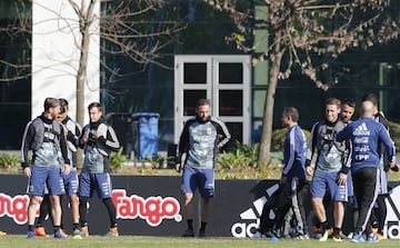 Buenos Aires 24 Mayo 2018, Argentina
Entrenamiento de la Seleccin argentina en el Predio de la AFA.
Gonzalo Higuian
Foto Ortiz Gustavo
