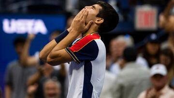 US Open: Alcaraz incredulous after beating Tsitsipas, who tips teen to challenge for slams