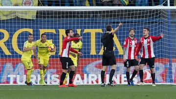 20/01/19 PARTIDO DE PRIMERA DIVISION VILLARREAL - ATHLETIC DE BILBAO GOL 1-1 EKAMBI ALEGRIA BACCA