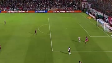 El gol de Juanfer Quintero tras error de Iván Arboleda