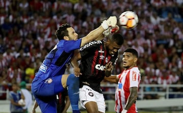 Junior y Atlético Paranaense empataron 1-1 en el estadio Metropolitano. Barranquilla gozó con los primeros 90 minutos de la final de Copa Sudamericana.