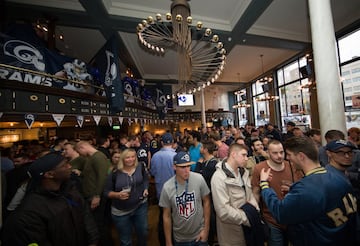 Los pubs de los equipos de la NFL en Inglaterra