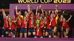 Spain won their first Women’s World Cup, beating England 1-0 thanks to a first half goal from Olga Carmona.