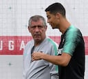 Fernando Santos: "Portugal no tiene dependencia de Cristiano"