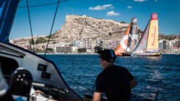 Imagen tomada desde el Team Vestas Wind durante la 'Etapa Zero'.