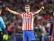 14/04/26 PARTIDO CHAMPIONS LEAGUE
CUARTOS VUELTA ESTADIO METROPOLITANO
ATLETICO DE MADRID - BARCELONA
FIN DE PARTIDO ALEGRIA SORLOTH CLASIFICACION