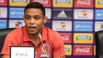 Luis Fernando Muriel en Rueda de prensa de la Selecci&oacute;n Colombia