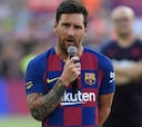 ¿Quién dijo miedo? El órdago de Messi en su discurso del Gamper