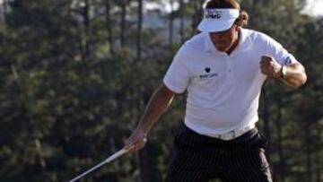 Mickelson, a por el Masters; Jiménez y García se hunden