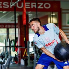 Los internacionales llegan descansados