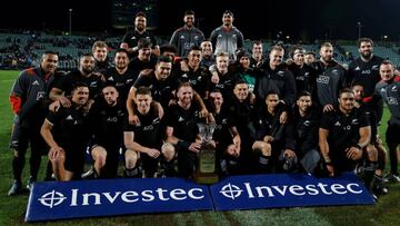 Los All Blacks se impusieron a los Springboks. 