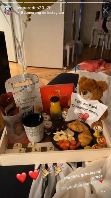 El saludo a Leo Messi y a otros futbolistas por el Día del Padre que se celebra en Argentina