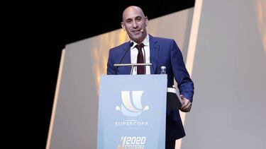 Luis Rubiales, presidente de la Federación.