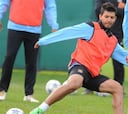 Agüero ultima su recuperación antes del debut en Champions
