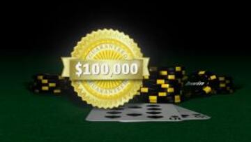 ¡100.000$ garantizados todos los domingos en el 100k Guaranteed!