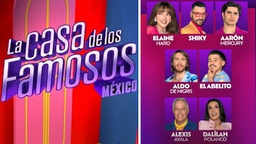 Hay siete habitantes nominados en La Casa de los Famosos México: conoce quiénes son.