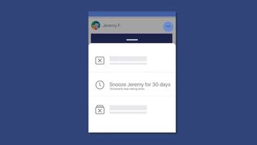 Snooze, nueva forma de silenciar páginas y contactos en Facebook