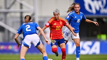 España 2 - Italia 0: resumen, resultado y goles del Europeo Sub-19 femenino