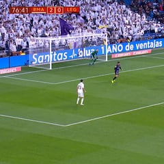 El Bernabéu tiene nuevo ídolo: golazo de Vinicius de volea