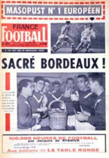 France Football: todas las portadas sobre el Bal車n de Oro desde 1956