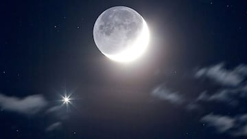El 20 de agosto será visible en México la conjunción planetaria entre la Luna y Venus. ¡Checa todos los detalles!