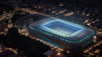 Proyecto de remodelación del estadio La Rosaleda.