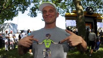 Oleg Tinkov, durante el Tour de Francia.