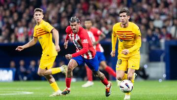 17/03/24 PARTIDO PRIMERA DIVISION
ATLETICO DE MADRID - BARCELONA
RODRIGO DE PAUL Y SERGI ROBERTO