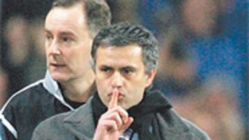 <b>LA FLOR DEL MAL. </b>Mourinho empató de chiripa y se chuleó así.