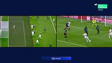 El VAR probó que no había fuera de juego de Ramos