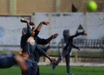 Sóftbol femenino en Palestina