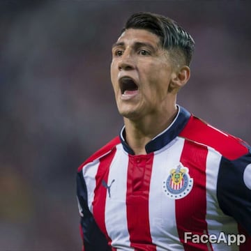 Así se verían los jugadores de Chivas sí fueran viejos