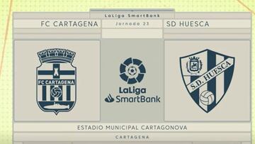 Resumen y goles del Cartagena vs. Huesca de LaLiga SmartBank
