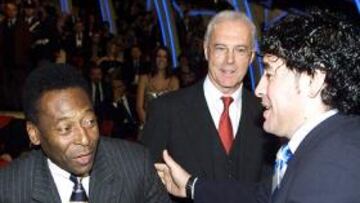 Pelé: "Maradona tiene suerte: a pesar de todos sus errores, le ofrecen empleo"