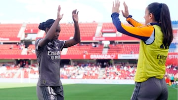 04/05/25 FUTBOL FEMENINO PARTIDO PRIMERA DIVISISON
GRANADA - REAL MADRID
GOL 1-2 LINDA Caicedo ALEGRIA