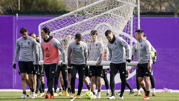 La plantilla del Real Valladolid va recuperando efectivos.