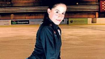 <b>EL FUTURO. </b>Sonia Lafuente, durante uno de sus entrenamientos en Majadahonda (Madrid).