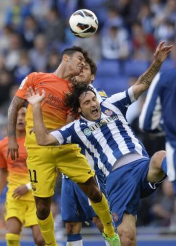 Thiago Alcantara (izda) y Diego Colotto.