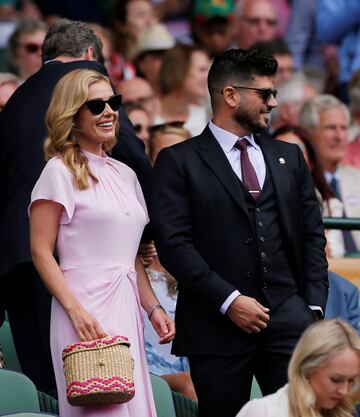 La cantante Katherine Jenkins y su marido Andrew Levitas.