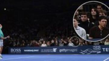 Tito Vilanova siguió a Nadal en el Madison Square Garden