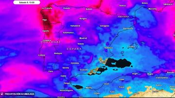 Previsión meteorológica del Puente de diciembre realizado por Meteored.